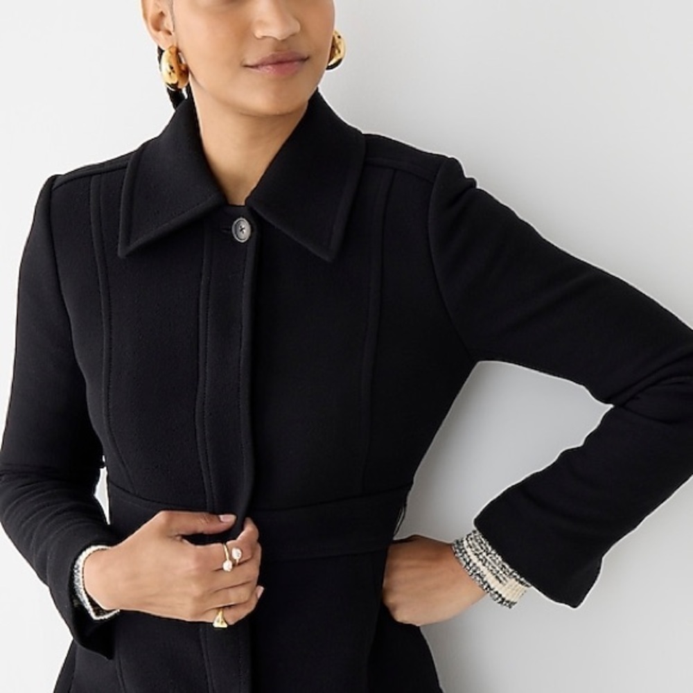 J Crew New lady day topcoat in Italian double-cloth wool
Item BM964 - Picture 3 of 5
